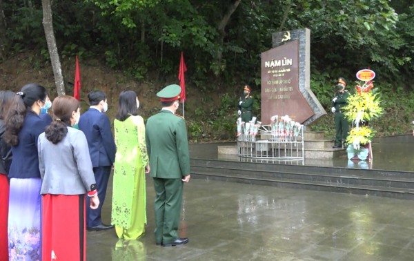 Sơ đồ khu trung tâm của nhà Mạc ở Cao Bằng vùng Cao Bình - Na Lữ - Minh Tâm.